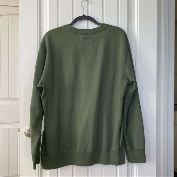 green thrifted vintage crewneck - Picture 2 of 2